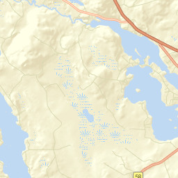 Multia Street Map