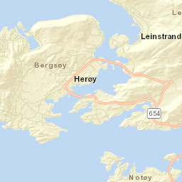 Herøy Street Map