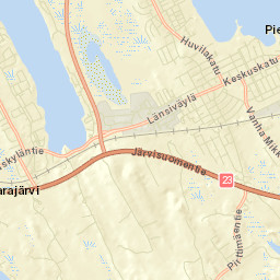 Pieksämäki Street Map