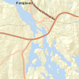 Petäjävesi Street Map