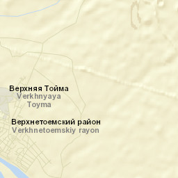 Verkhnyaya Toyma Street Map