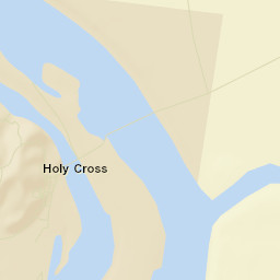 Holy Cross Alaska Street Map