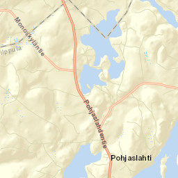 Pohjaslahti Street Map