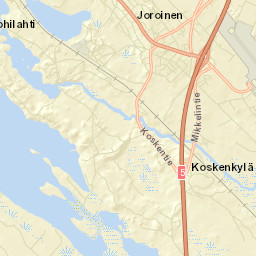 Joroinen Street Map