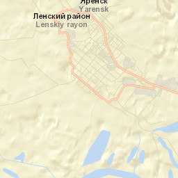 Yarensk Street Map