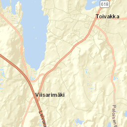 Toivakka Street Map