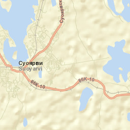 Suoyarvi Street Map