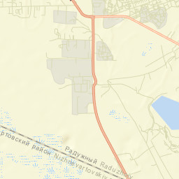 Raduzhny Street Map