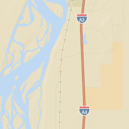 Montana Alaska Street Map
