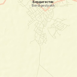 Berdigestyakh Street Map
