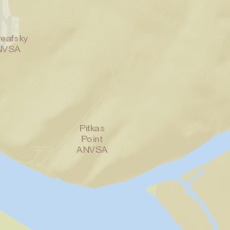 Pitkas Point Alaska Street Map