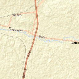 Gnarp Street Map