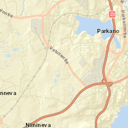 Parkano Street Map