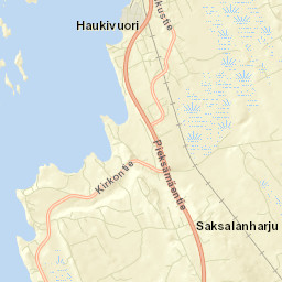 Haukivuori Street Map