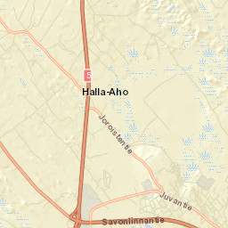Juva Street Map