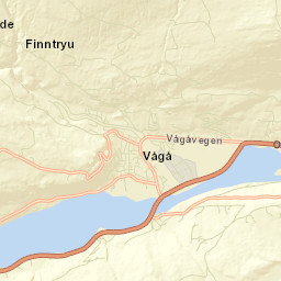 Vågåmo Street Map