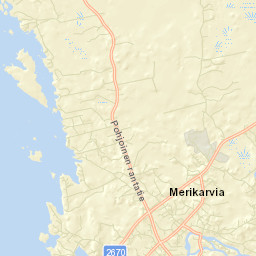 Merikarvia Street Map