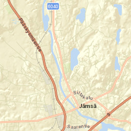 Jämsä Street Map