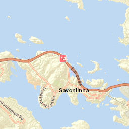 Savonlinna Street Map