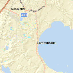 Kesälahti Street Map