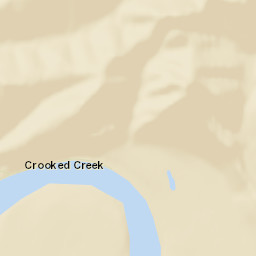 Crooked Creek Alaska Street Map
