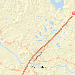 Pomarkku Street Map