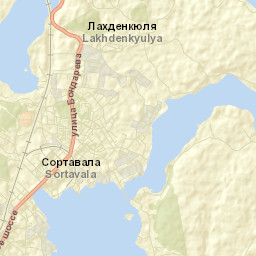 Sortavala Street Map