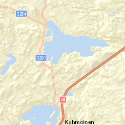 Kuhmoinen Street Map