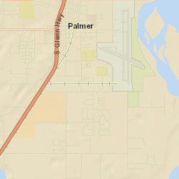 Palmer Alaska Street Map