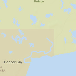 Hooper Bay Alaska Street Map