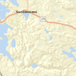 Suodenniemi Street Map