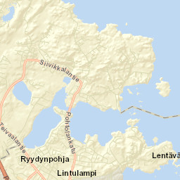 Lentävänniemi Street Map