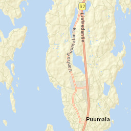 Puumala Street Map