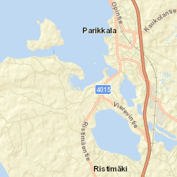 Parikkala Street Map