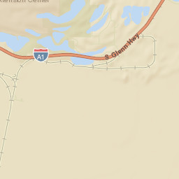Matanuska Alaska Street Map