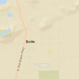 Butte Street Map