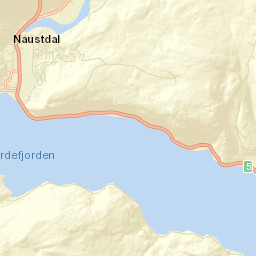Naustdal Street Map