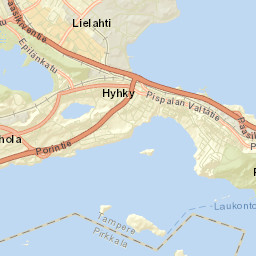 Lielahti Street Map