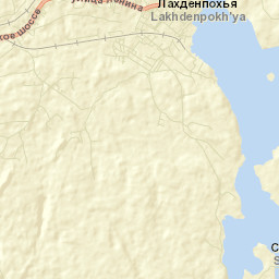 Lakhdenpokh’ya Street Map
