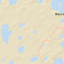 Big Lake Street Map