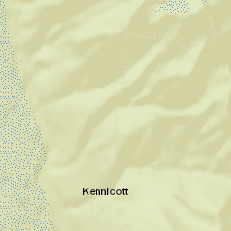 Kennicott Alaska Street Map