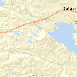 Sahalahti Street Map