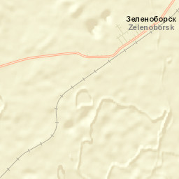 Zelenoborsk Street Map