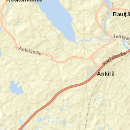 Rautjärvi Street Map