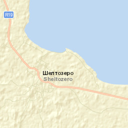 Sheltozero Street Map
