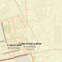 Sovetskiy Street Map