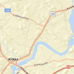 Kiikka Street Map