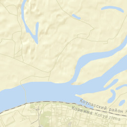 Koryazhma Street Map