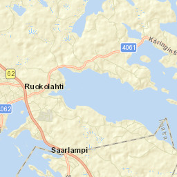 Ruokolahti Street Map