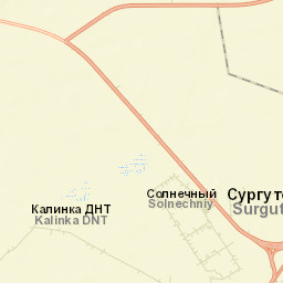 Solnechniy Street Map